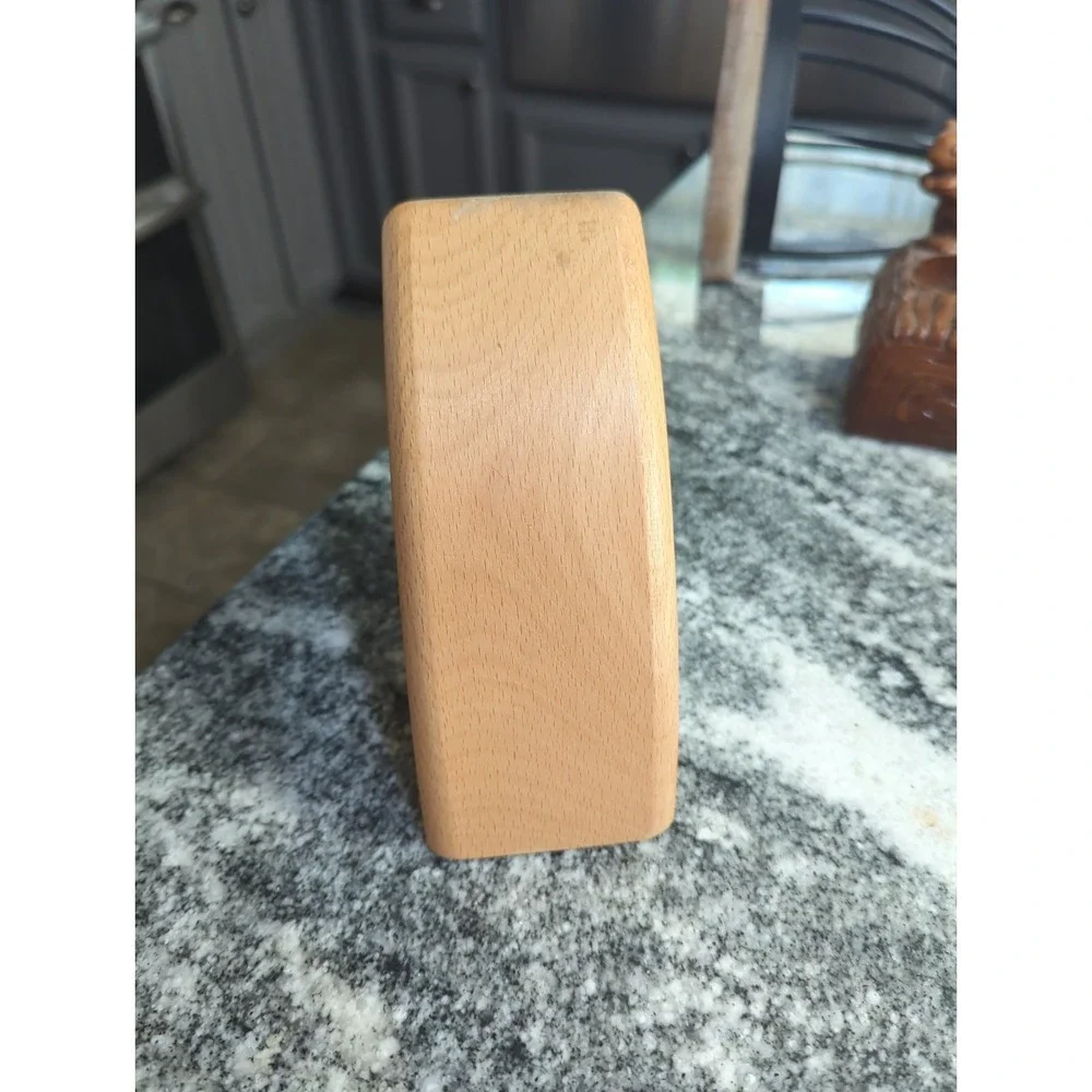 Wusthof 4 Slot Mobile Knife Scissor Storage Block Beechwood #1203